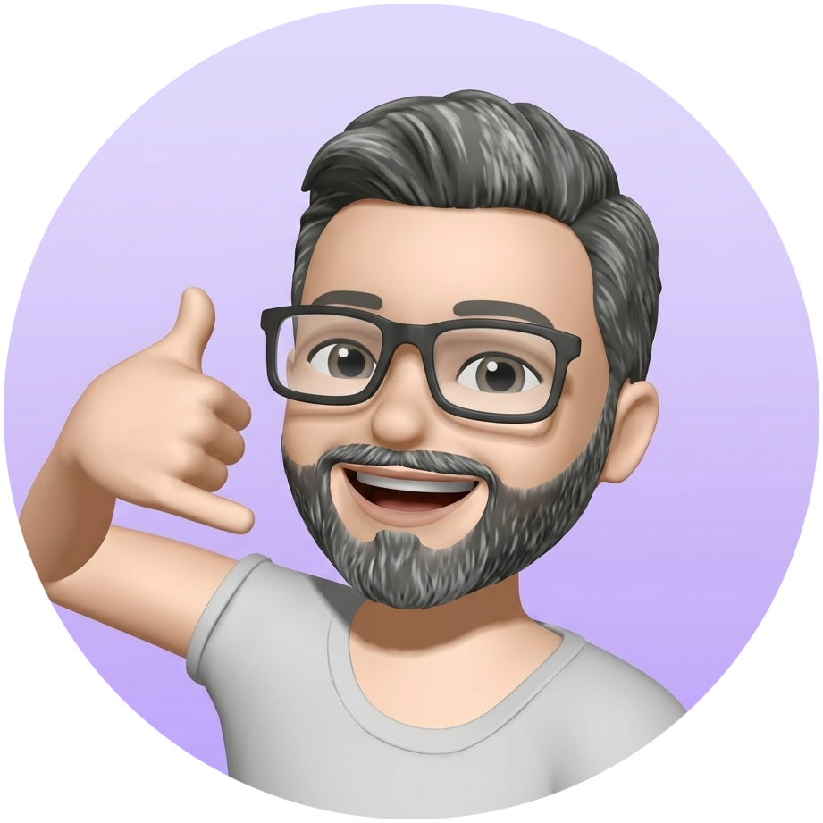 Apple-style 3D avatar of Hernan Vionnet, Product Designer and UI/UX specialist.